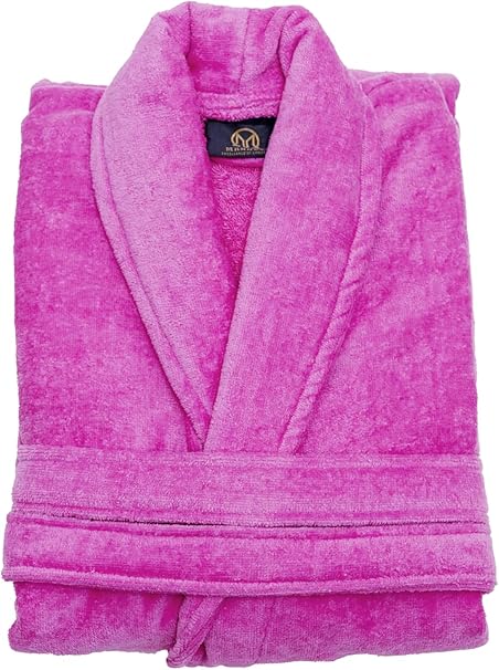 100 percent Egyptian Cotton Unisex Super Soft Luxury Velour Towelling Terry bath robes dressing gown With Big Pockets And Belt